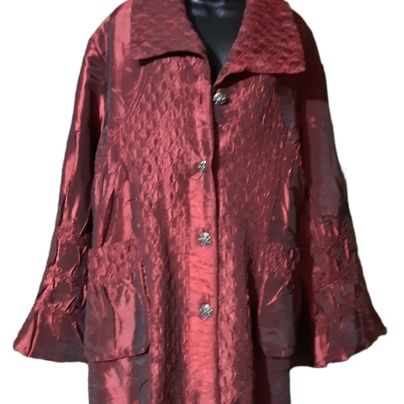 General apparel jacket.Color Burgundy.beautiful color, - Picture 1 of 4